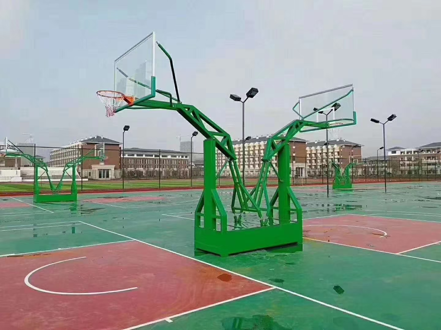 白山市塑胶跑道羽毛球柱 - 排名